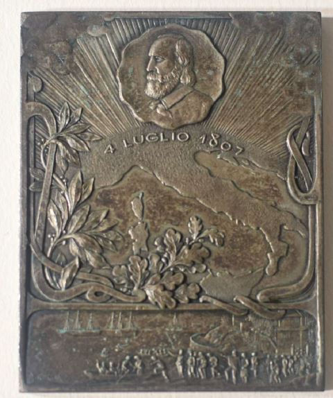 memoria del primo centenario della nascita di Garibaldi (medaglia) - ambito ital